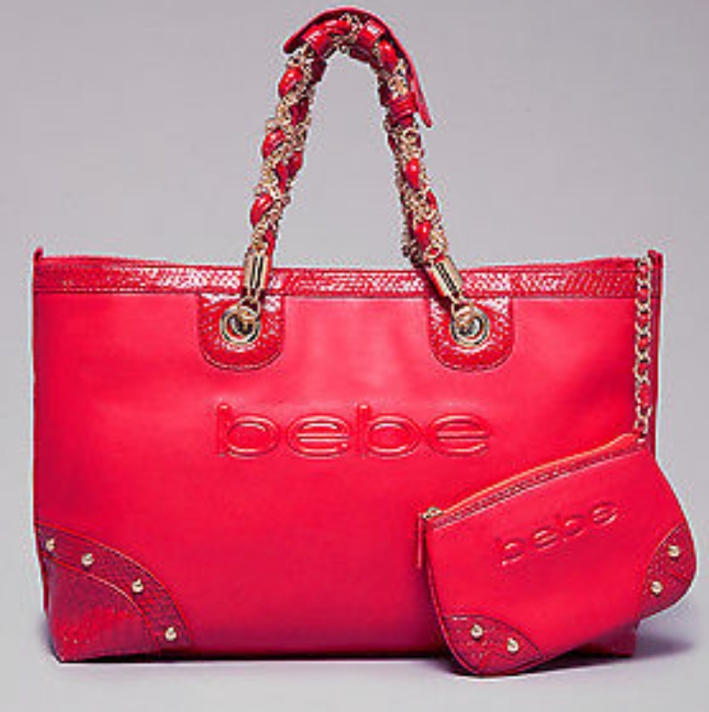 Bebe logo handbag